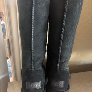 UGG Black Suede Boots